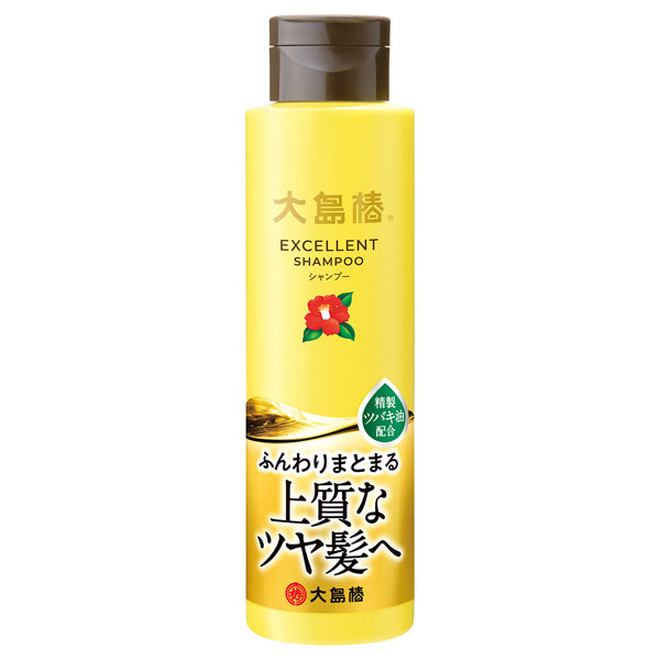 OSHIMATSUBAKI Excellent Shampoo, 300ml, Natural Floral