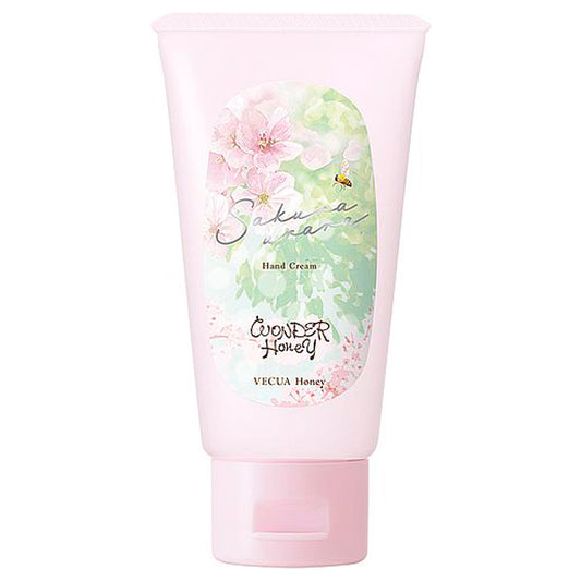 VECUA Honey Wonder Honey Melting Hand Cream (Sakura Urara), 50g