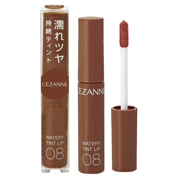 CEZANNE Watery Tint Lip (08 Cafe Brown)
