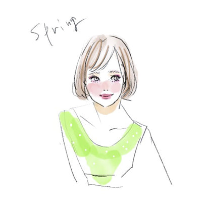 SOPHIE&MIRA Parthesia Basic Eyeshadow Palette (Printemps), 7g