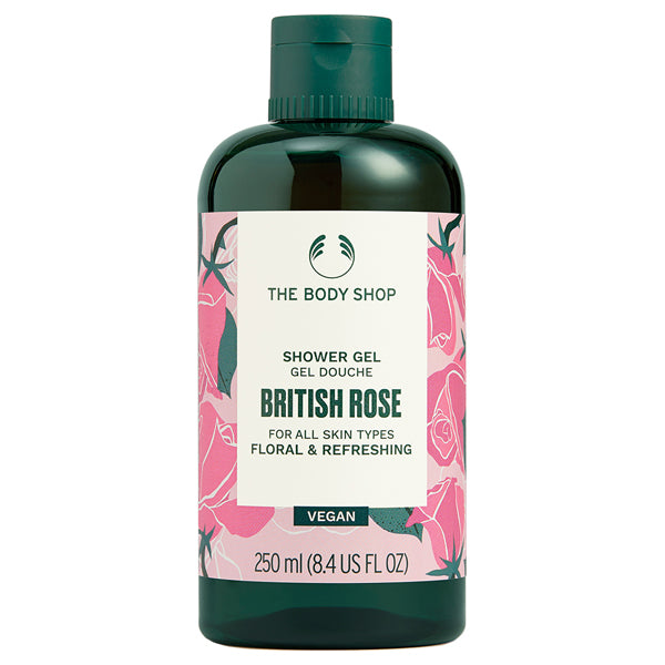 British Rose Shower Gel, 250ml