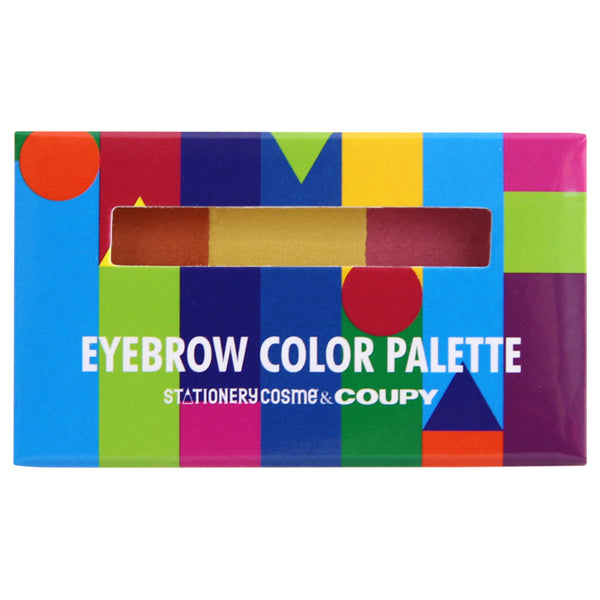 Stationery Cosme Coupy Pattern Eyebrow Color Palette