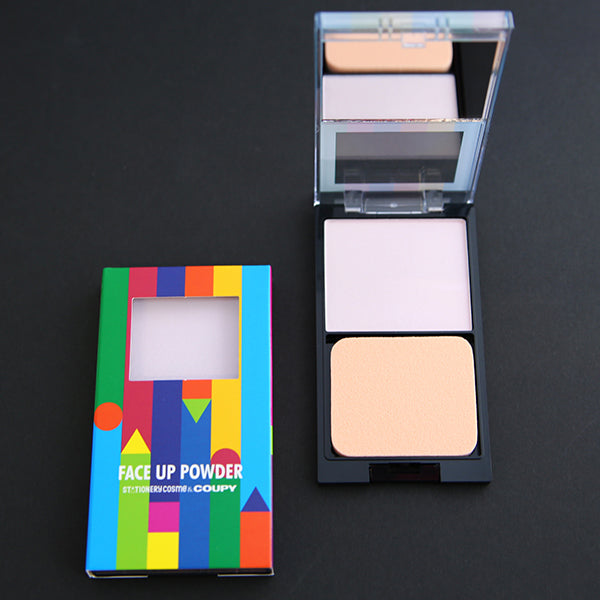 Coupy Pattern Face Up Powder, Main Body, Carmine Rose, 4.8g