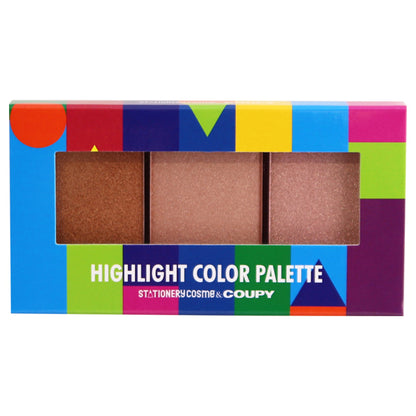 Coupy pattern highlight color palette, product, 12g