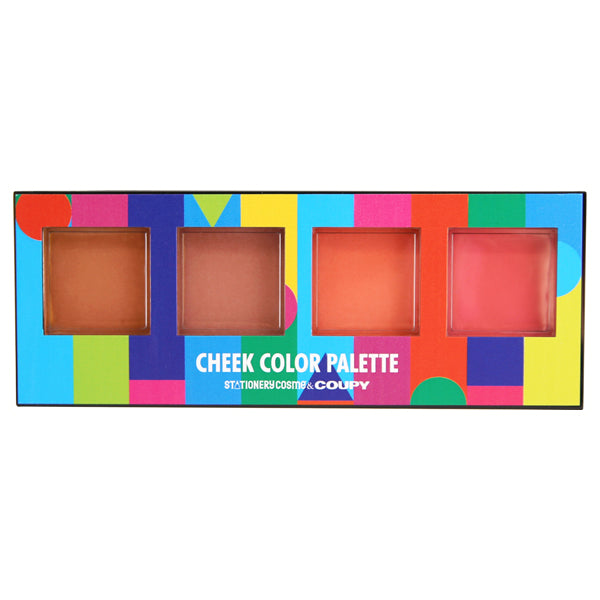 Stationery Cosme Coupy Pattern Cheek Color Palette