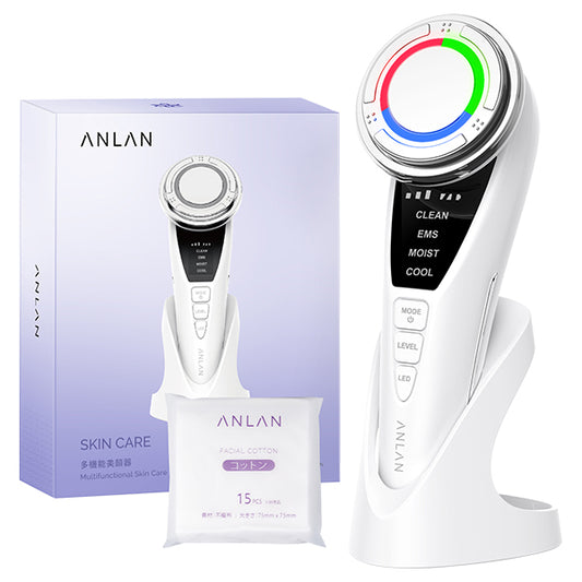 ANLAN Warm & Cool Facial Device PRO (White), 195g