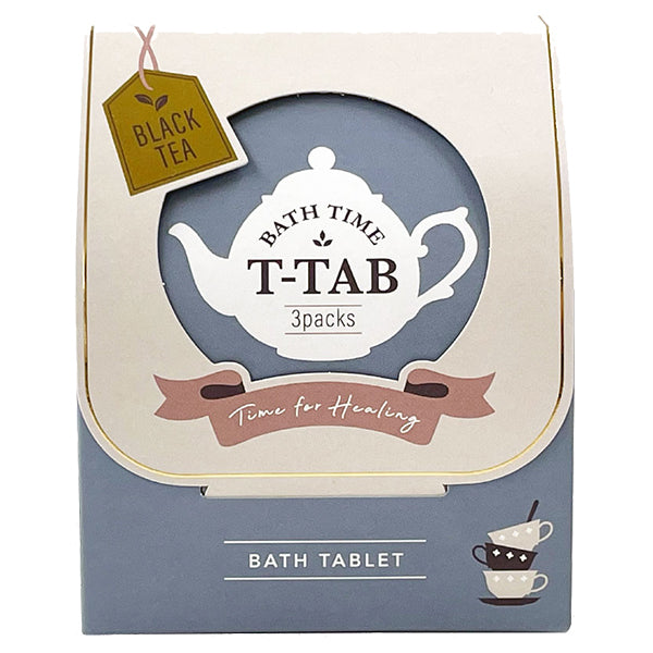 T-TAB Black Tea Scent Bath Tablets, 50g x 3