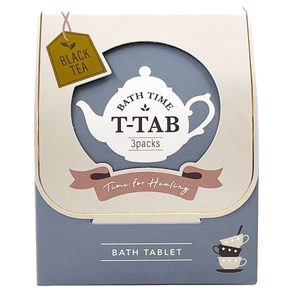 T-TAB Black Tea Scent Bath Tablets, 50g x 3
