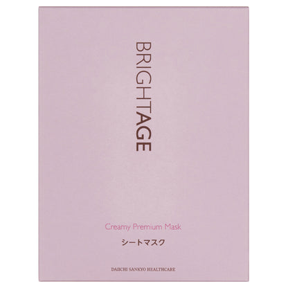 Creamy Premium Mask, 27ml x 4 sheets