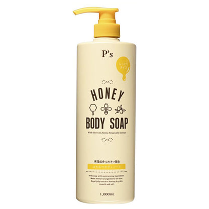 P’s Honey Body Soap, 1000ml