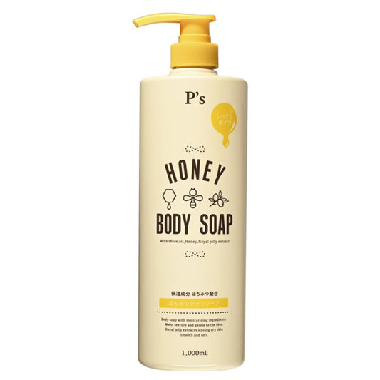 P’s Honey Body Soap, 1000ml