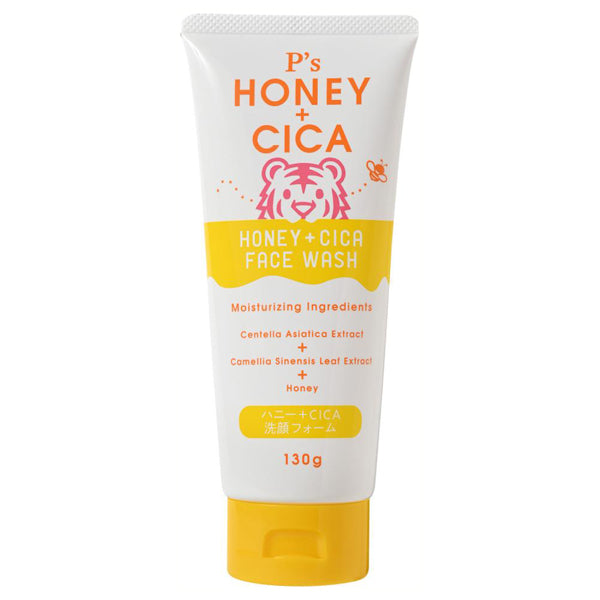 P’s Honey + CICA Facial Cleansing Foam, 130g