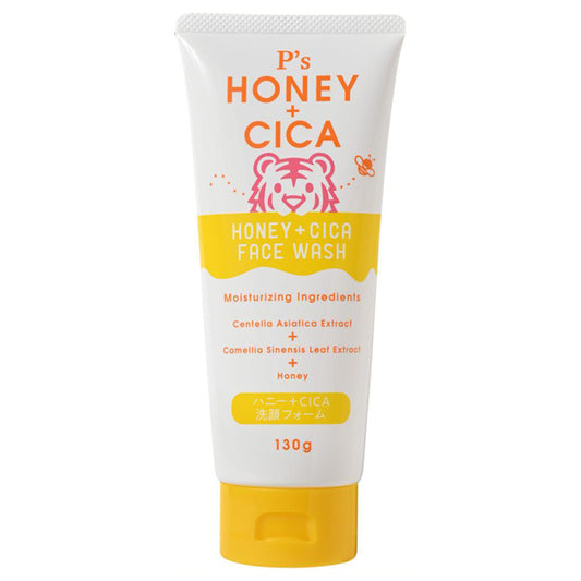P’s Honey + CICA Facial Cleansing Foam, 130g