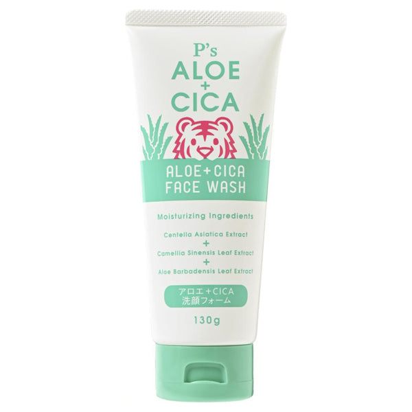 P’s Aloe + CICA Facial Cleansing Foam, 130g