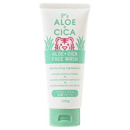 P’s Aloe + CICA Facial Cleansing Foam, 130g