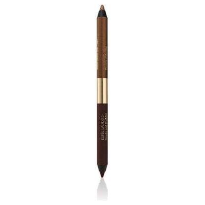 Smoke and Brighten Kajal Eyeliner Duo, 03 Dark Chocolate, Rich Bronze