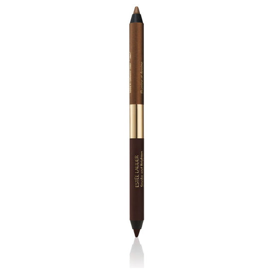 Smoke and Brighten Kajal Eyeliner Duo, 03 Dark Chocolate, Rich Bronze