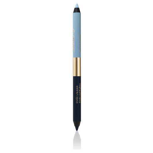 Smoke and Brighten Kajal Eyeliner Duo, 01 Marine, Sky Blue