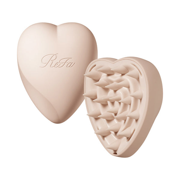 ReFa ReFa Heart Brush for Scalp, Matte Mocha, Approx. 75g