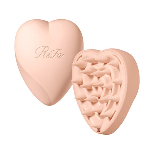 ReFa ReFa Heart Brush for Scalp, Matte Peach, Approx. 75g