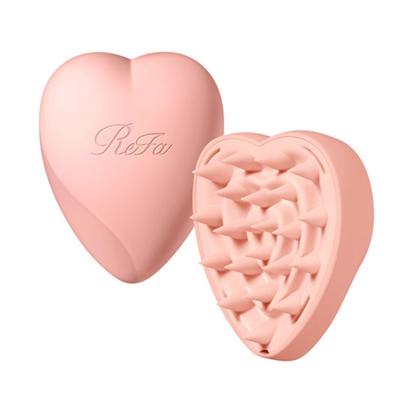 ReFa Heart Brush for Scalp (Matte Rose)