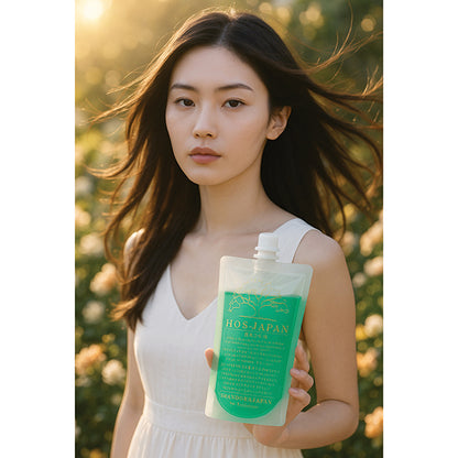 HOS.JAPAN SHISHI Shampoo (Patchouli/Lime/Yuzu), 300ml