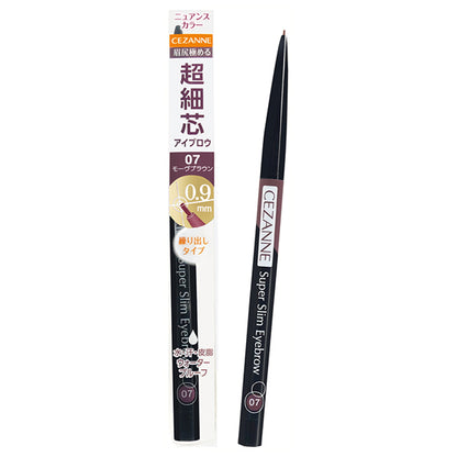 CEZANNE Ultra-fine tip eyebrow, 07 Mauve Brown, 0.02g