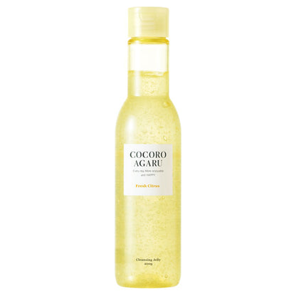 ROSETTE cocoroagaru Cleansing Jelly Citrus Mix, 200g, Refreshing fresh citrus scent