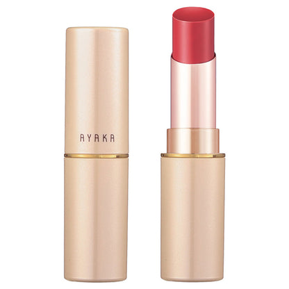 Ayaka Wrapping Color Lipstick, RD-01 (Red), Fragrance-free
