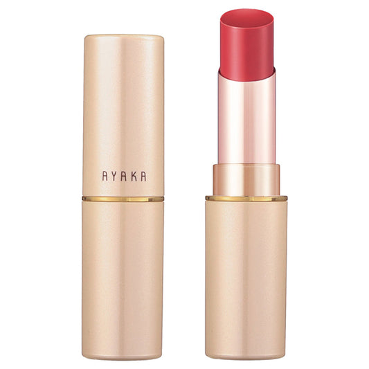 Ayaka Wrapping Color Lipstick, RD-01 (Red), Fragrance-free