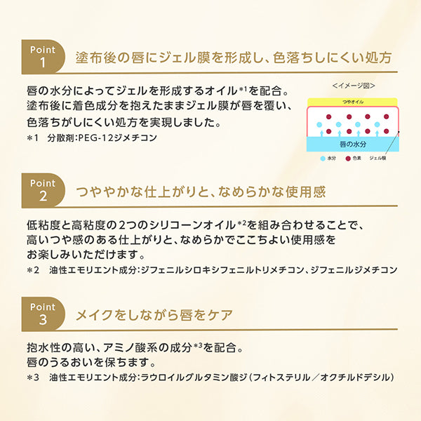 Ayaka Wrapping Color Lipstick, RD-01 (Red), Fragrance-free