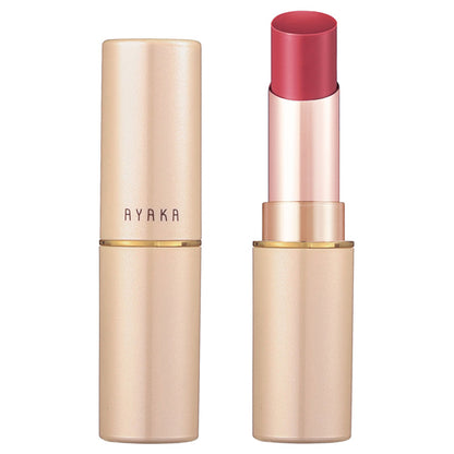 Ayaka Wrapping Color Lipstick, RS-01 (Rose), Fragrance-free