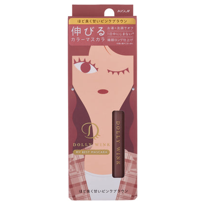 Dolly Wink My Best Mascara, Pink Brown, 1 piece