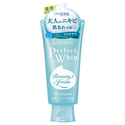 SENKA Perfect Whip Acne Care, 120g, Herbal floral scent
