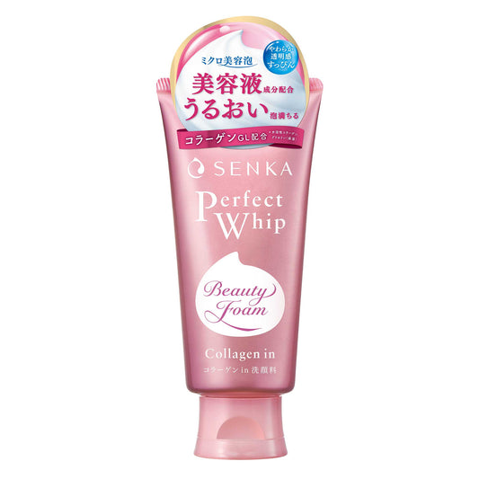 SENKA “Hada Senka” Perfect Whip Collagen in a (Pure Floral), 120g