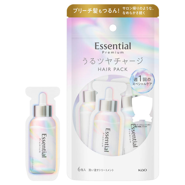 Essential Premium Moisture Shine Charge Hair Pack, 54g (Floral Luxe)
