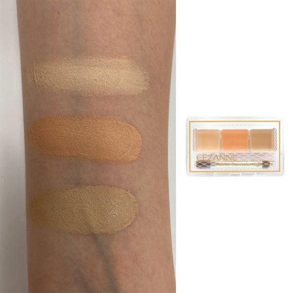 CEZANNE Palette Concealer High Coverage, 4.5g