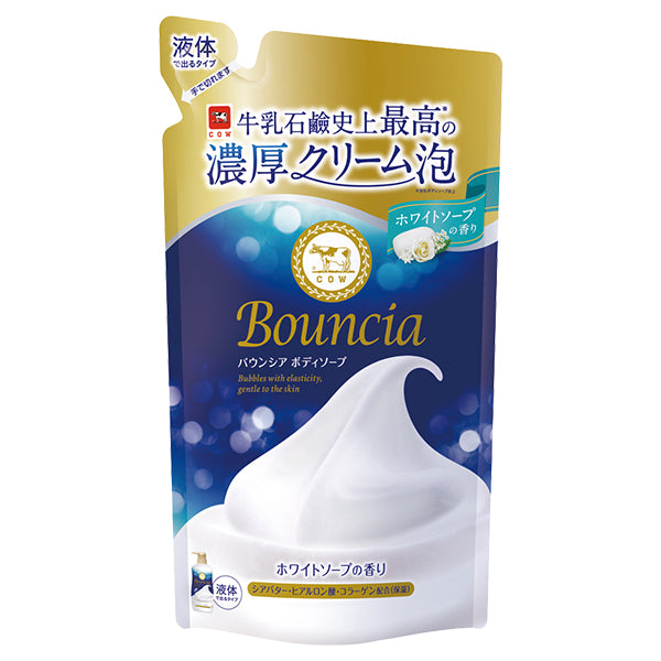Bouncia Body Soap Refill, 360ml (White Soap)