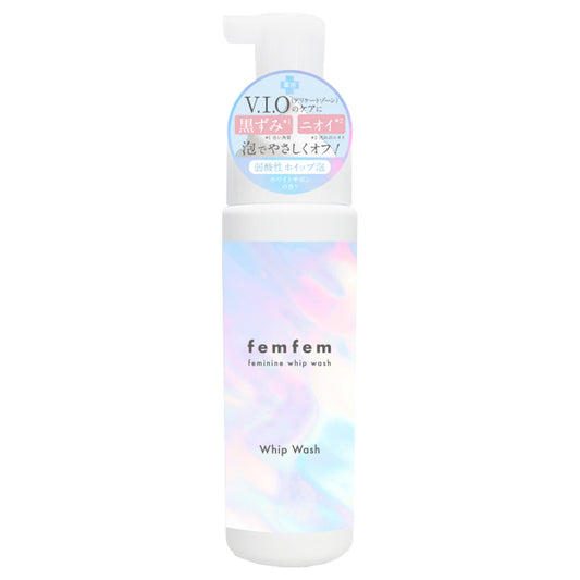femfem Feminine Whip Wash (White Savon), 200ml