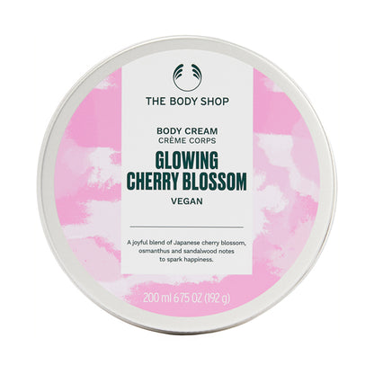 The Body Shop Glowing Cherry Blossom Body Cream, 200ml
