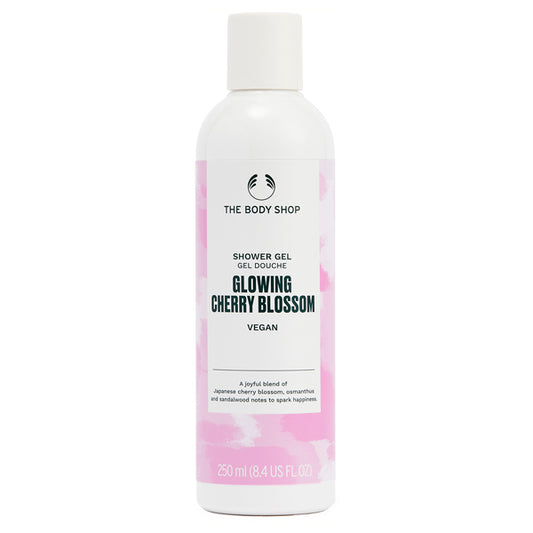 The Body Shop Glowing Cherry Blossom Shower Gel, 250ml