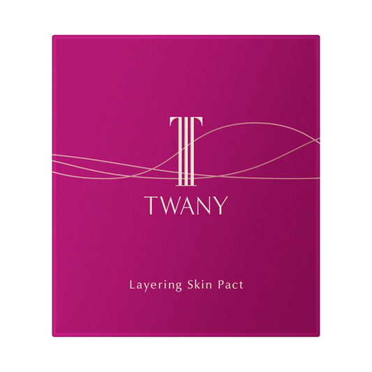 TWANY Layering Skin Pact, Refill, Ocher-D, 8.5g (Refill)