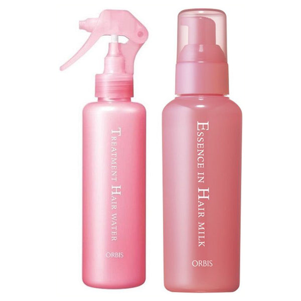 ORBIS Hair milk and hair mist set, Moisturizing, Fragrance-free