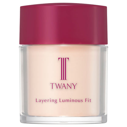 TWANY Layering Luminous Fit, Refill, 02 Nudie (Refill), 11g (Refill)