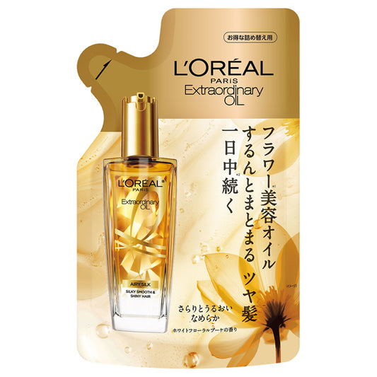 L'Oreal Paris Elseve Extraordinary Oil Airy Silk (Refill), 90ml