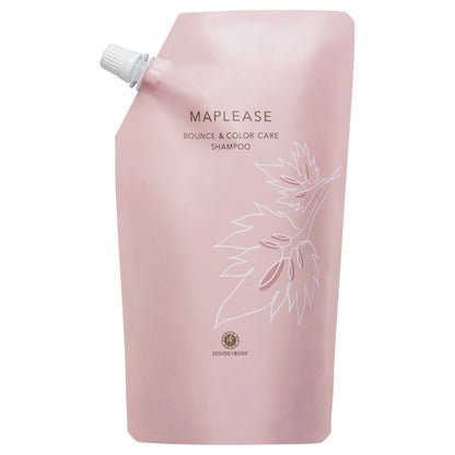 HOUSE OF ROSE Mapleese Bounce & Color Care Shampoo Refill, 580ml, Floral Bouquet Scent