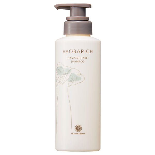 HOUSE OF ROSE Baoba Rich Damage Care Shampoo N, 300ml, Floral Green Scent