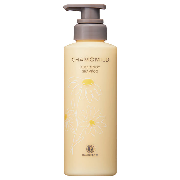 HOUSE OF ROSE Camomild Pure Moist Shampoo, 300ml (Herbal Fruity Floral Scent)