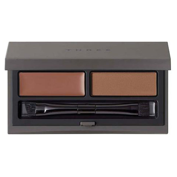 THREE Advanced Identity Brow Shaping Duo (05 Red Brown)