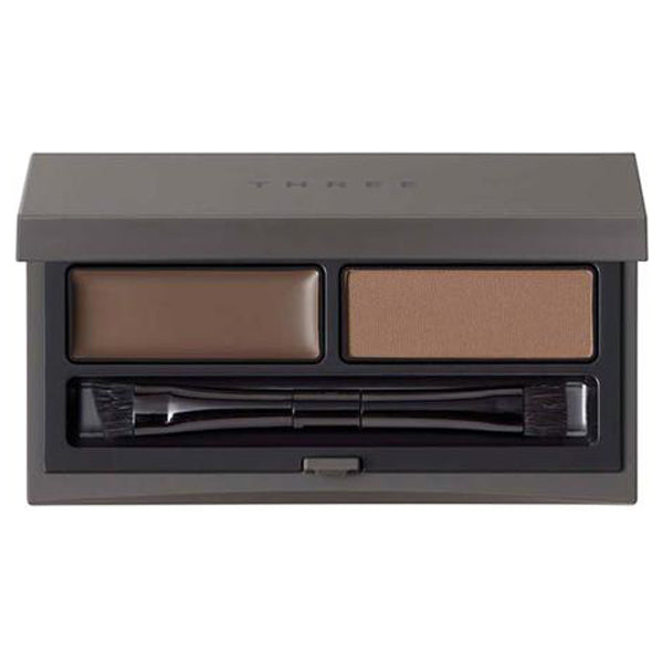 THREE Advanced Identity Brow Shaping Duo, 03 Brown
